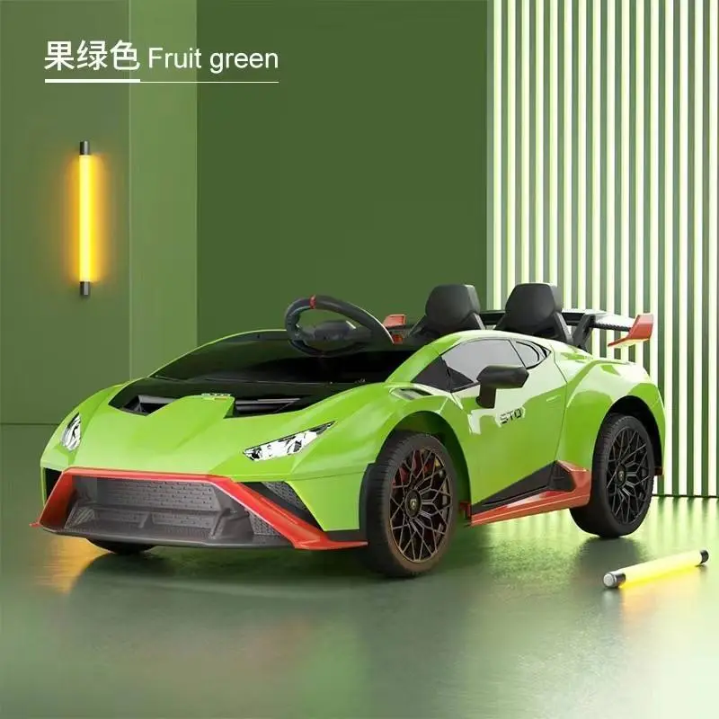 2025 Unisex Children's Electric Ride-on Car New Four-Wheel Remote Control Battery Power Rechargeable Plastic Ride-on Car-Kids' — image 3