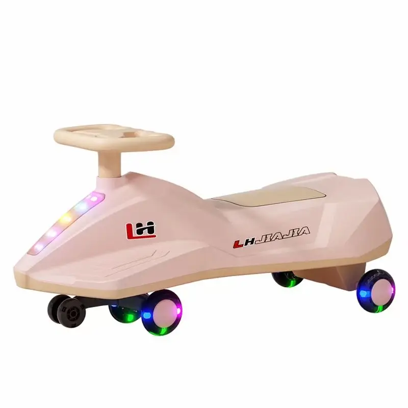 Wholesale Price Kids' Magic Swing Car Toy with Light Children's Phane Driving Twist Car — view 1