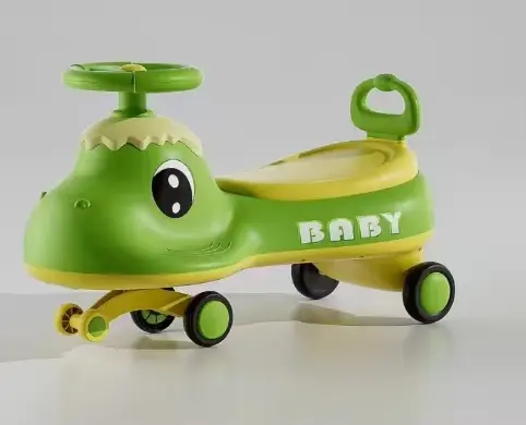 OEM Wholesale Kids Ride-on Swing Twist Car Colorful 1-6 Years Old Children's Toy Scooter for Play — image 3