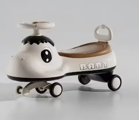 OEM Wholesale Kids Ride-on Swing Twist Car Colorful 1-6 Years Old Children's Toy Scooter for Play — image 5