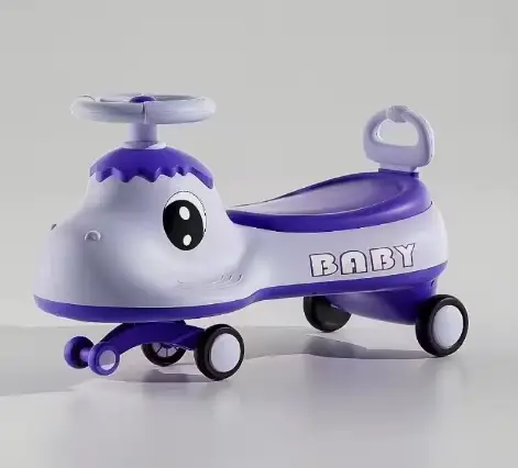 OEM Wholesale Kids Ride-on Swing Twist Car Colorful 1-6 Years Old Children's Toy Scooter for Play — image 6