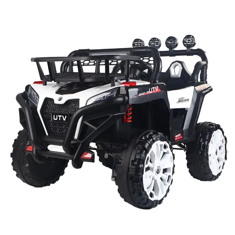 Dual-Seater 12V Battery Electric Ride-on Cars for Big Kids to Drive With Remote Children Off-road Plastic Outdoor Toy Vehicle — image 2