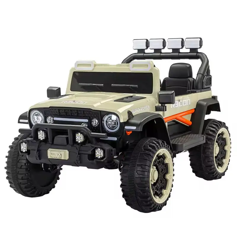 High Quality 12V Four Wheels Off Road Vehicle Child Kids Battery Powered Car 2 Seats Electric Ride-on Cars With Remote C — view 1
