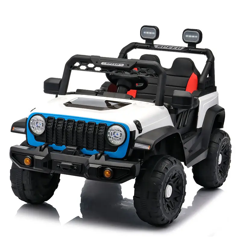 Unisex 12-Volt Kids Electric Car Sport Ride-On Car 4X4 4-Wheel Plastic Battery-Powered Toy Cars With Parental Remote Con — view 1