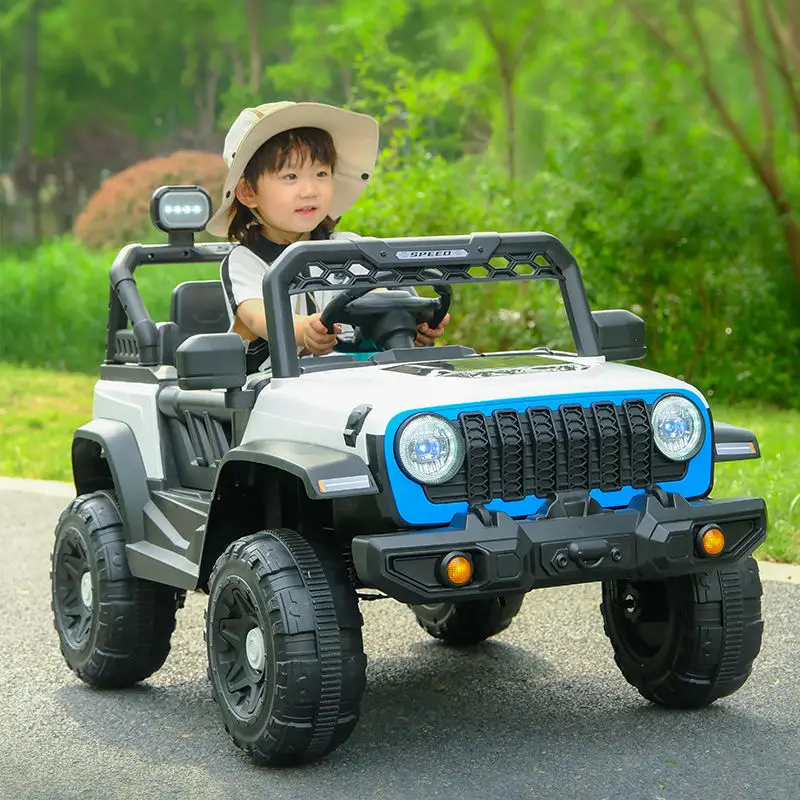 Unisex 12-Volt Kids Electric Car Sport Ride-On Car 4X4 4-Wheel Plastic Battery-Powered Toy Cars With Parental Remote Control — image 2