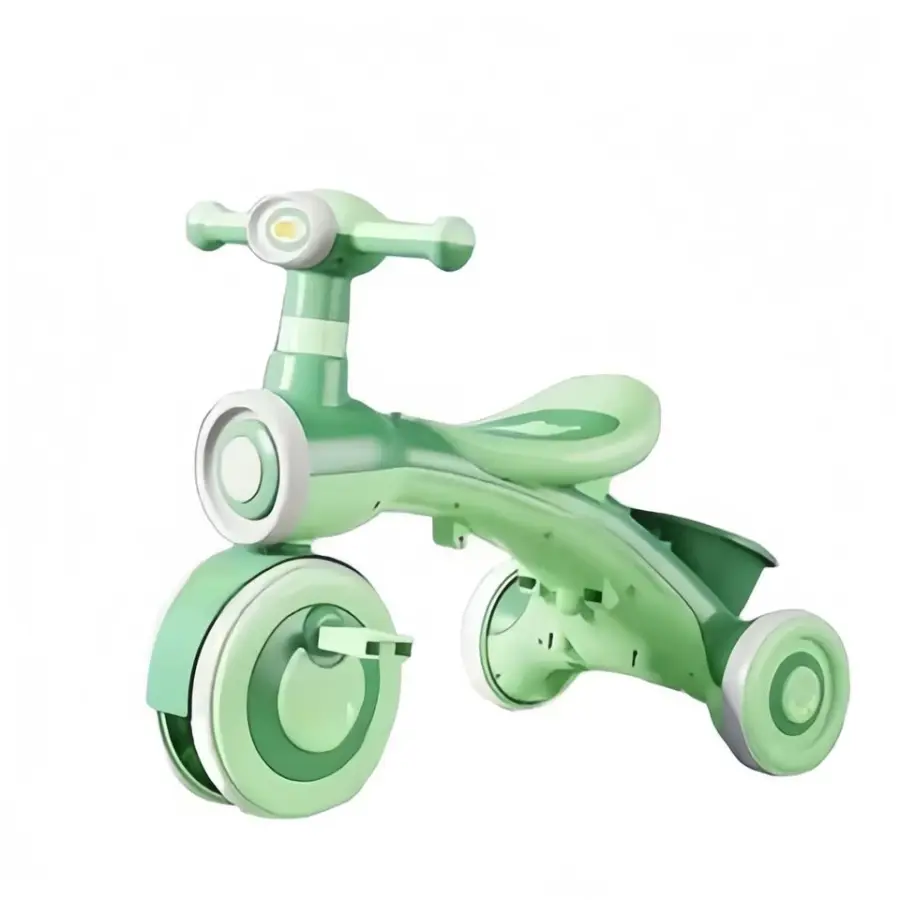 Four-Wheel Plastic Slide Car Universal Wheel Push Twist Toy for Kids 1-3 Years New Yo-Yo Toy — view 1