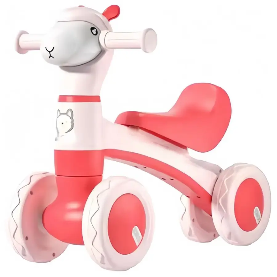 Outdoor No Pedals 1-6 Years Old Toddler Foot Scooter Kids 4 Wheels Ride-On Cars Toys Children Sliding Baby Balance Bike — image 5