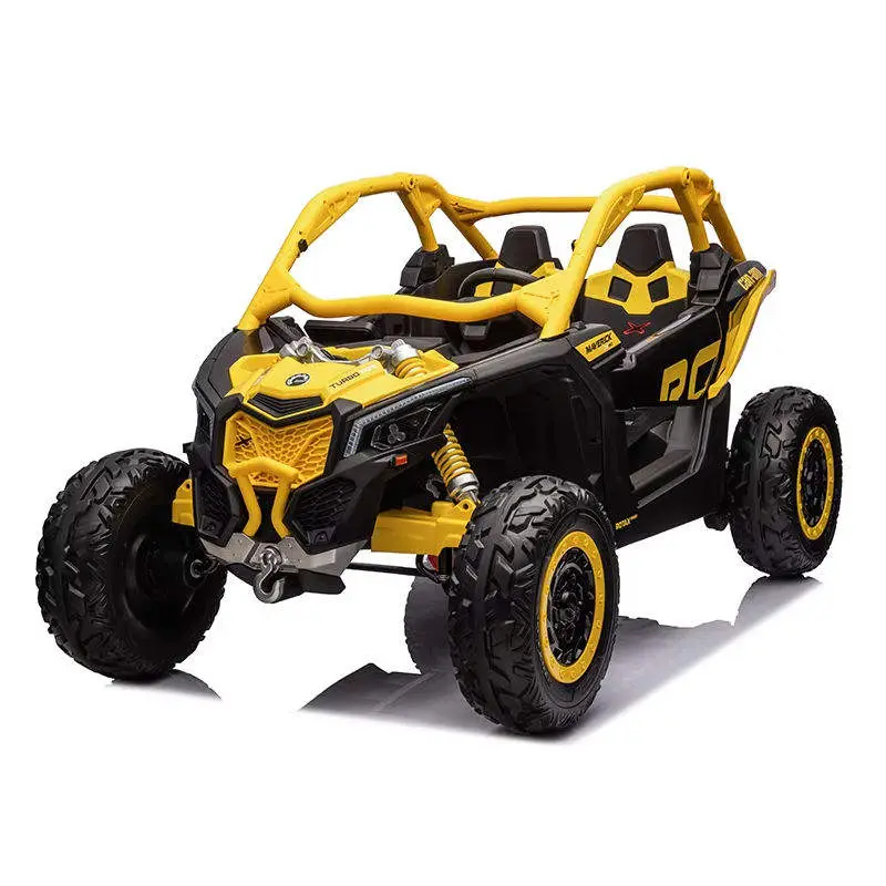 Powerwheels 24V Electric Ride-On Car for Kids Unisex 4x4 Big UTV Off Road Double Motor Plastic Outdoor Toy Vehicle — view 1