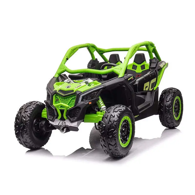 Powerwheels 24V Electric Ride-On Car for Kids Unisex 4x4 Big UTV Off Road Double Motor Plastic Outdoor Toy Vehicle — image 4
