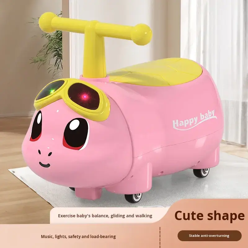 New Children's Balance Bike 1-4 Year Old Four Wheel Balance Bike Male and Female Baby Gliding Walker Riding Bike — image 3
