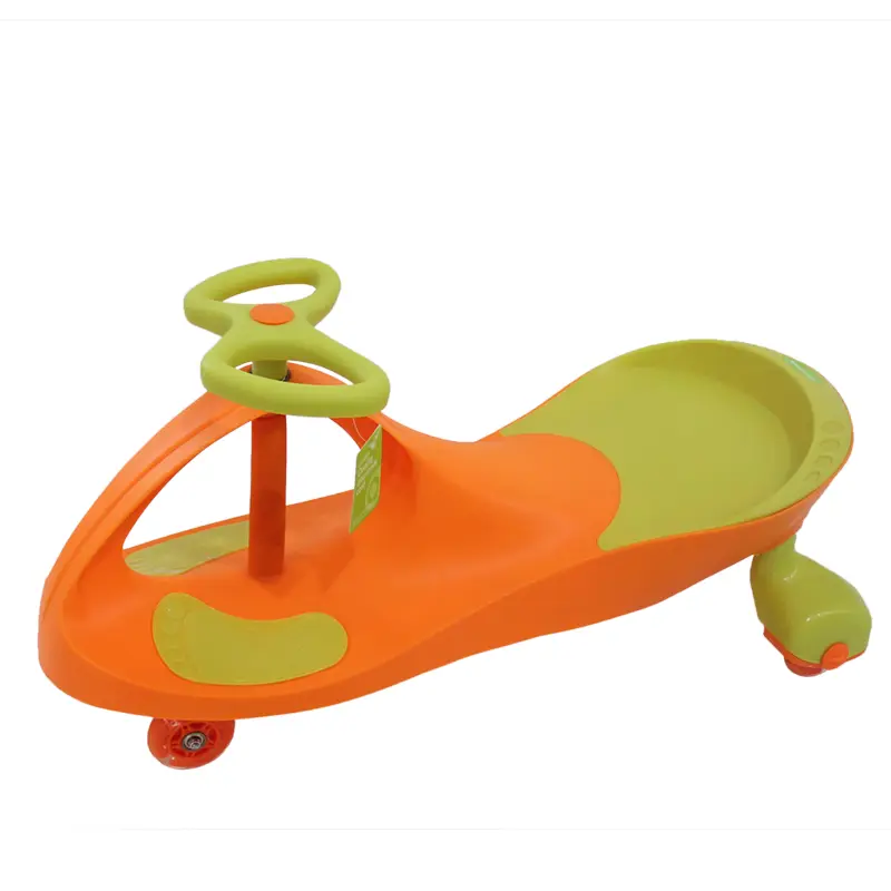 2022 New Arrivals Buy Best Selling Plastic Body Children Home Toys Walker Wiggle Land Ride on Car Happy Swing Car Scooter — image 3
