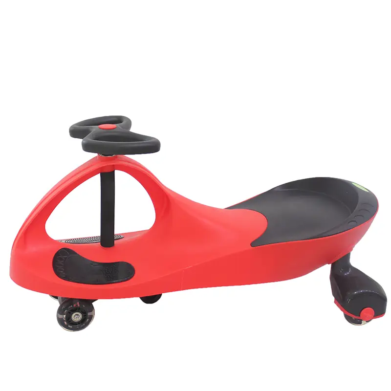2022 New Arrivals Buy Best Selling Plastic Body Children Home Toys Walker Wiggle Land Ride on Car Happy Swing Car Scooter — image 6