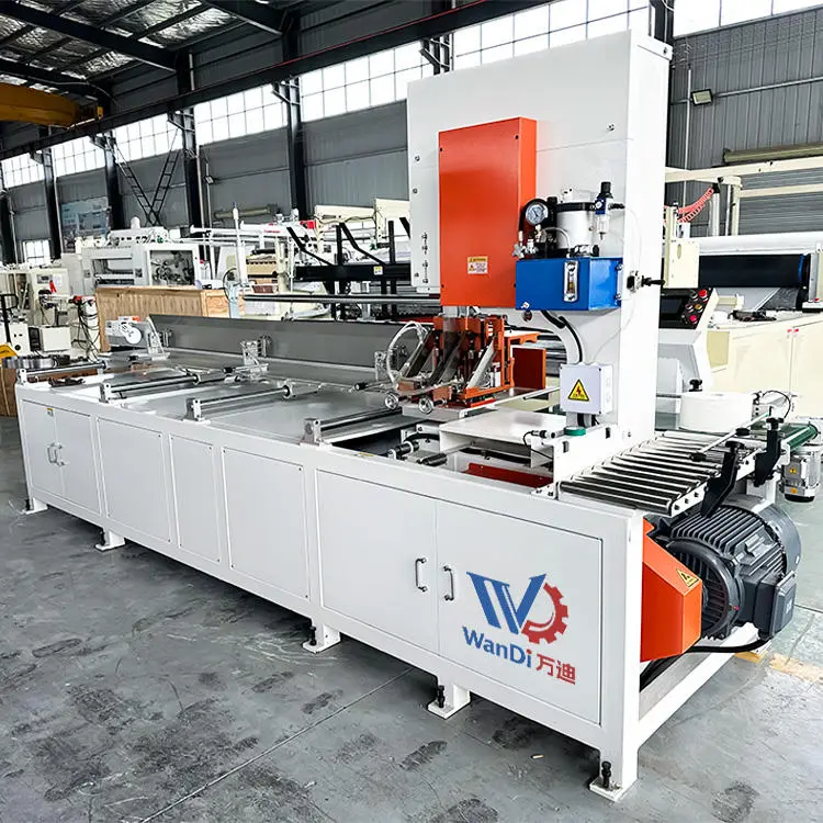 High Quality Full Set Automatic Toilet Tissue Paper Making Machine Automatic Toilet Roll Packaging Line — image 4