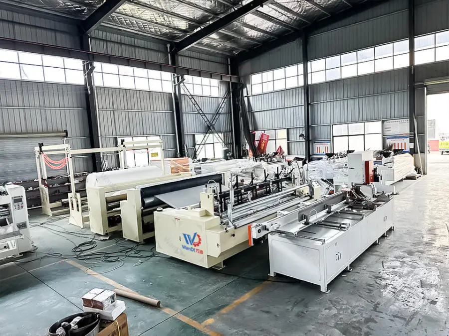 High Quality Full Set Automatic Toilet Tissue Paper Making Machine Automatic Toilet Roll Packaging Line — image 6