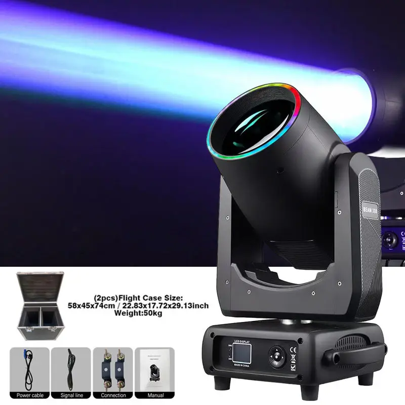 AOPU 380W 20R Stage Lights Moving Head Light Gobo Cabeza Movil Sharpy Beam Light for Party Activity — view 1