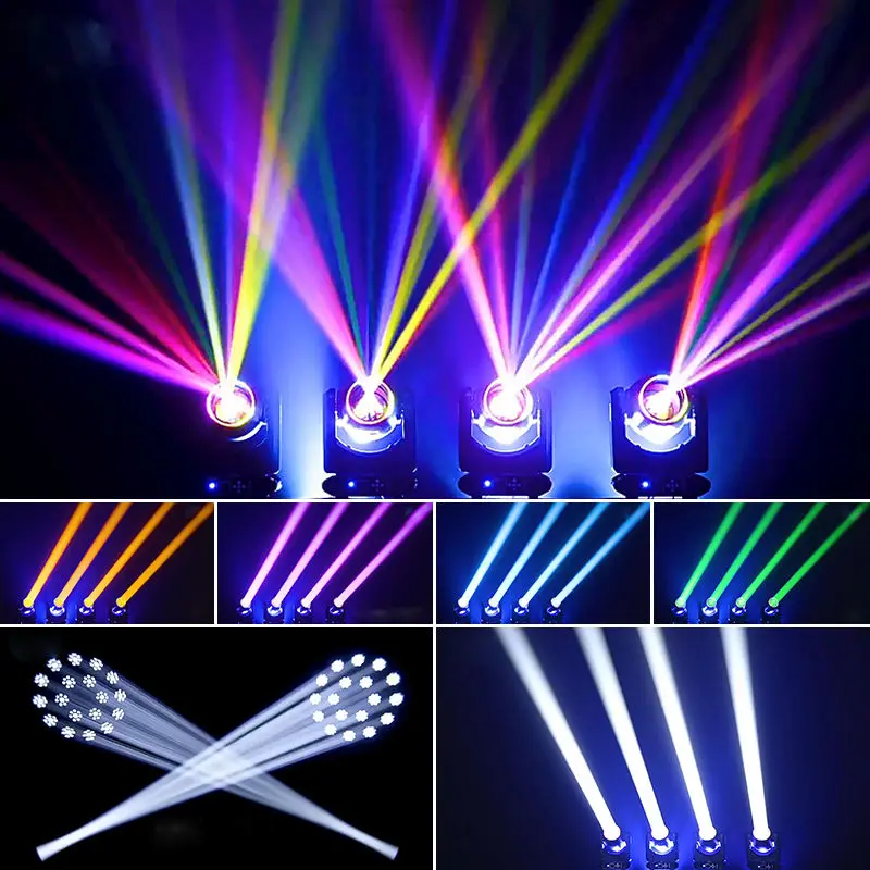 AOPU 150W LED Beam Moving Head Light With Strip 14 Patterns Sharpy Light Moving Head 150w for DJ Disco Club Party — image 7