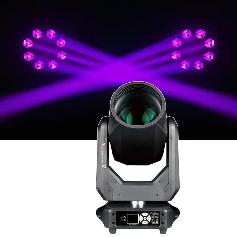 AOPU Factory 380W Beam 380 Gobo Projector With Dust-Proof and Smoke-Proof Lens Moving Head Beam Light for Stage Performa — view 1