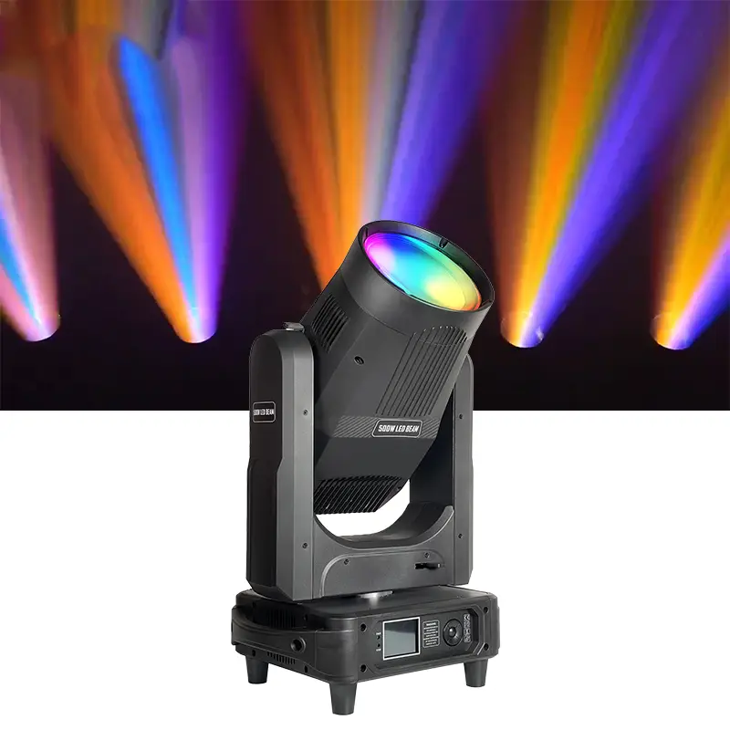AOPU 500W LED Moving Head Prism Beam Light Stage Lighting Equipment Beam LED Moving Head Light for Concert Club — view 1