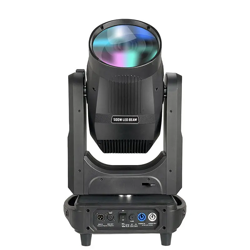 AOPU 500W LED Moving Head Prism Beam Light Stage Lighting Equipment Beam LED Moving Head Light for Concert Club — image 4