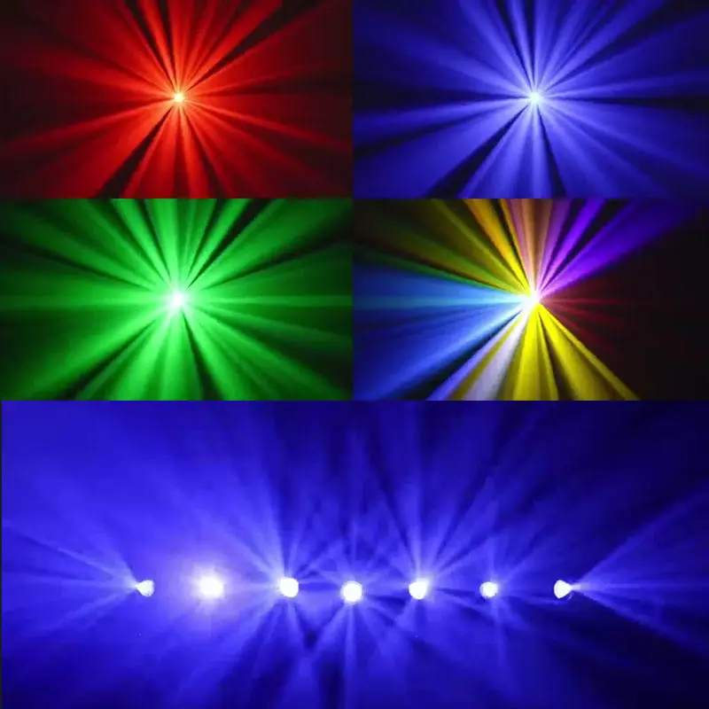 AOPU Mini 120W LED Moving Head Light With Patterns Beam Light Beam Moving Head Light for Nightclub Disco Party Club — image 6