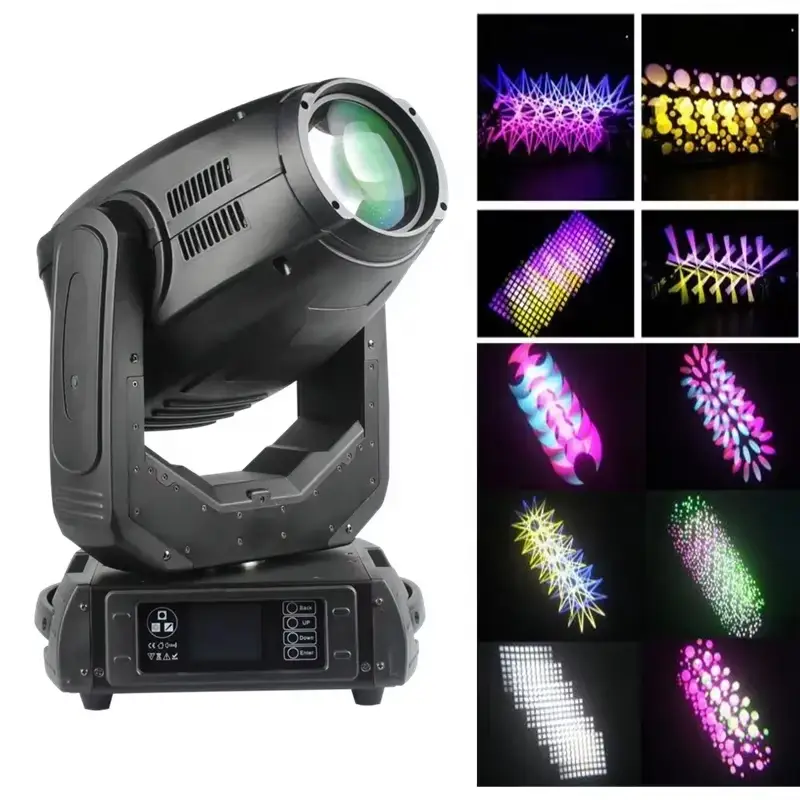 AOPU 3 in 1 Beam 280w 10r Sharpy Light Beam Spot Wash Sharpy Light Moving Head for DJ Disco Concert — image 7