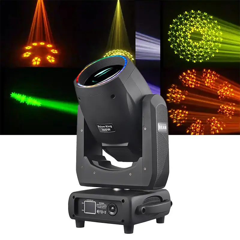 AOPU Factory 300W Beam 300 Moving Heads Stage Lights Moving Head Beams Beam Light for Luces DJ Club Stage — view 1