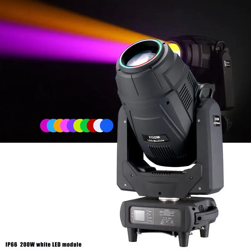 AOPU 450W RGB Light LED Moving Head Beam Light 3 in 1 DMX GOBO Moving Head Stage Light for Concert — view 1