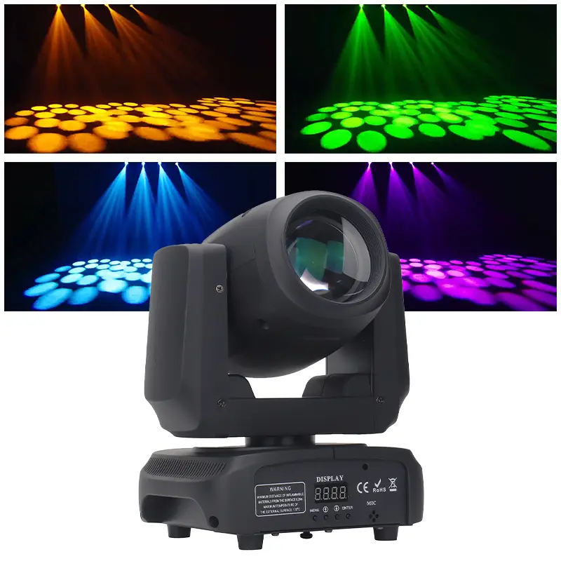 AOPU Wholesale Mini Led 100W Moving Head Beam Stage Light for DJ Disco Concert DMX Controller DMX512 — image 4