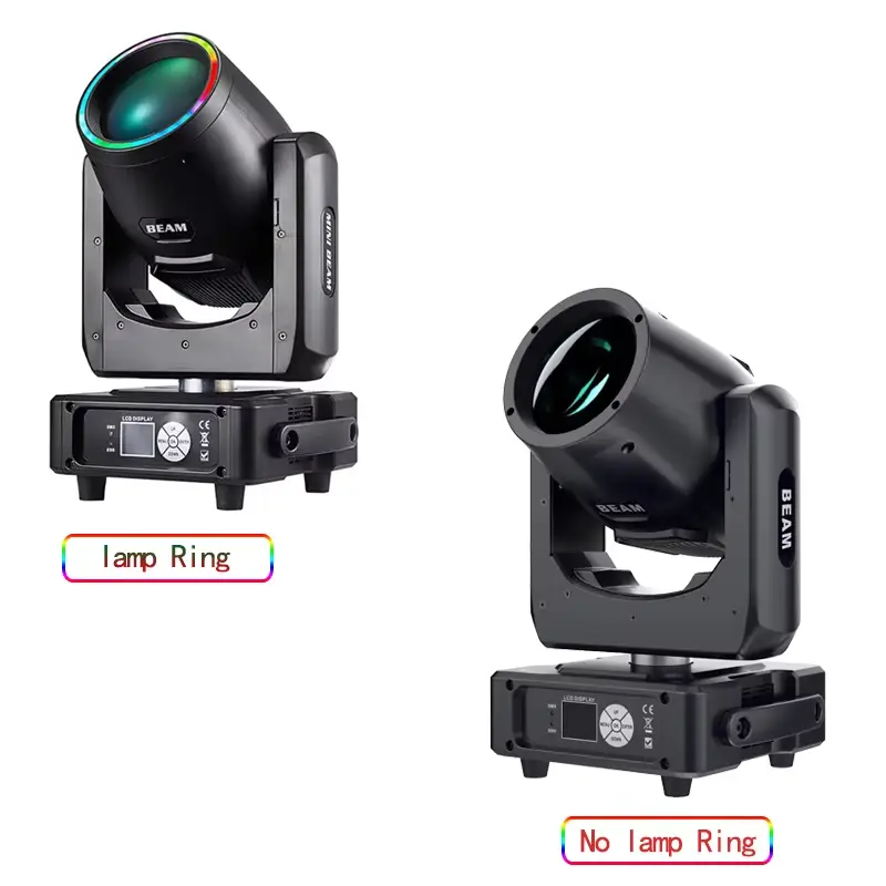 AOPU 230W Moving Head Beam Light Beam Movinghead Light for Luces DJ LED Stage Light With Led Strip — view 2