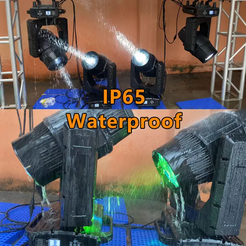 AOPU 380W Moving Head Beam IP65 Stage Light Waterproof Moving Head Light for Outdoor Scenic Spot — image 4