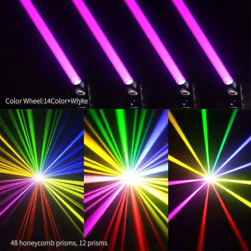 AOPU MSD 380W Party Activity Stage Lights Moving Head Beam Light with Gobo Projection for Concert — image 6