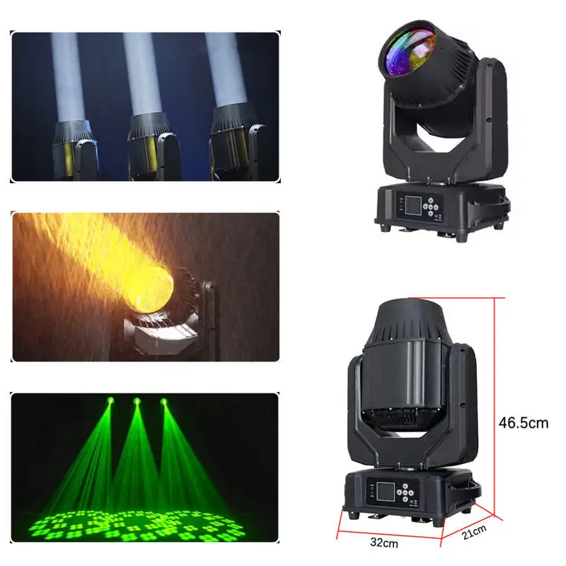 AOPU IP66 300W LED Moving Head Light Stage Waterproof Moving Head Light Wholesale LED Beam 300W Moving Head Light for Concert — image 3