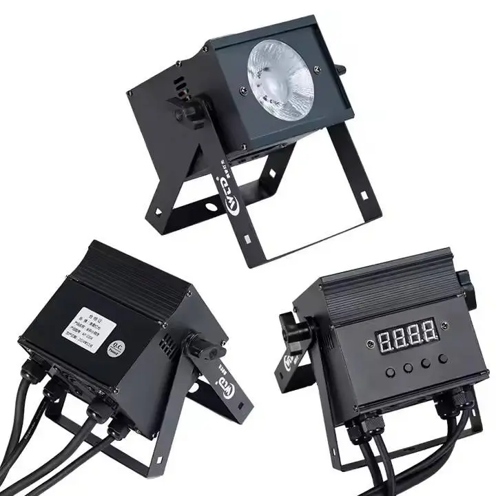 AOPU 50W 4In1 RGBW LED Par Lights 9 Led Par Can Stage Light Portable RGBW Par Light for Concert KTV DJ — image 3