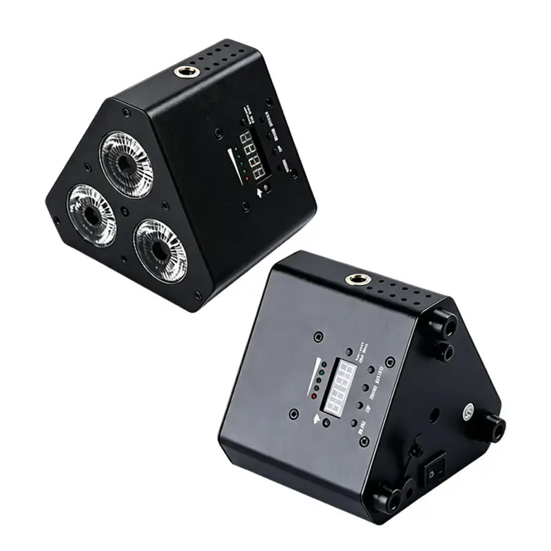 AOPU Sale by Bulk 3x18W RGBWA+UV 6 in 1 Battery Uplights Par Light Led Wireless Par Lights LED Stage Light for Wedding DJ Club — image 4