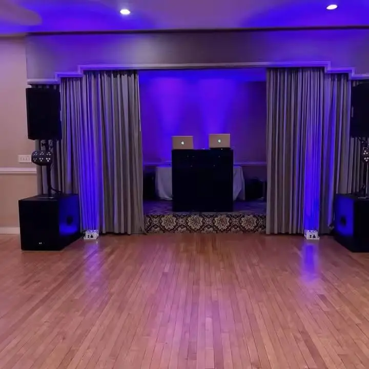 AOPU 6In1 High Brightness 6x18W Wireless LED Par Light Uplights Battery Wireless WIFI Control Par Light for Dining Room Wedding — image 5