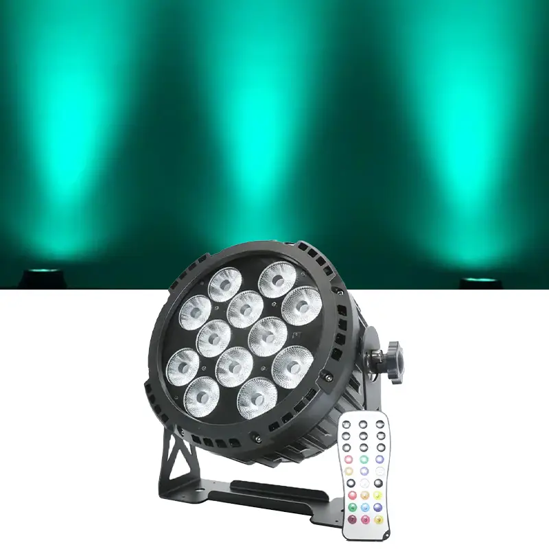 AOPU Uplights Battery Wireless Powered 12*15W Six-in-one Led Par Light With Remote Control Par Led for Wedding Performan — view 1