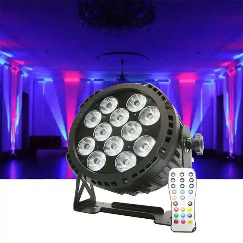 AOPU Uplights Battery Wireless Powered 12*15W Six-in-one Led Par Light With Remote Control Par Led for Wedding Performance — image 3