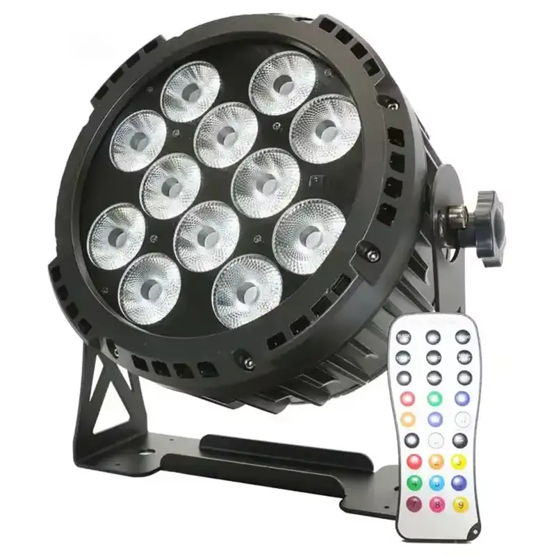 AOPU Uplights Battery Wireless Powered 12*15W Six-in-one Led Par Light With Remote Control Par Led for Wedding Performance — image 4