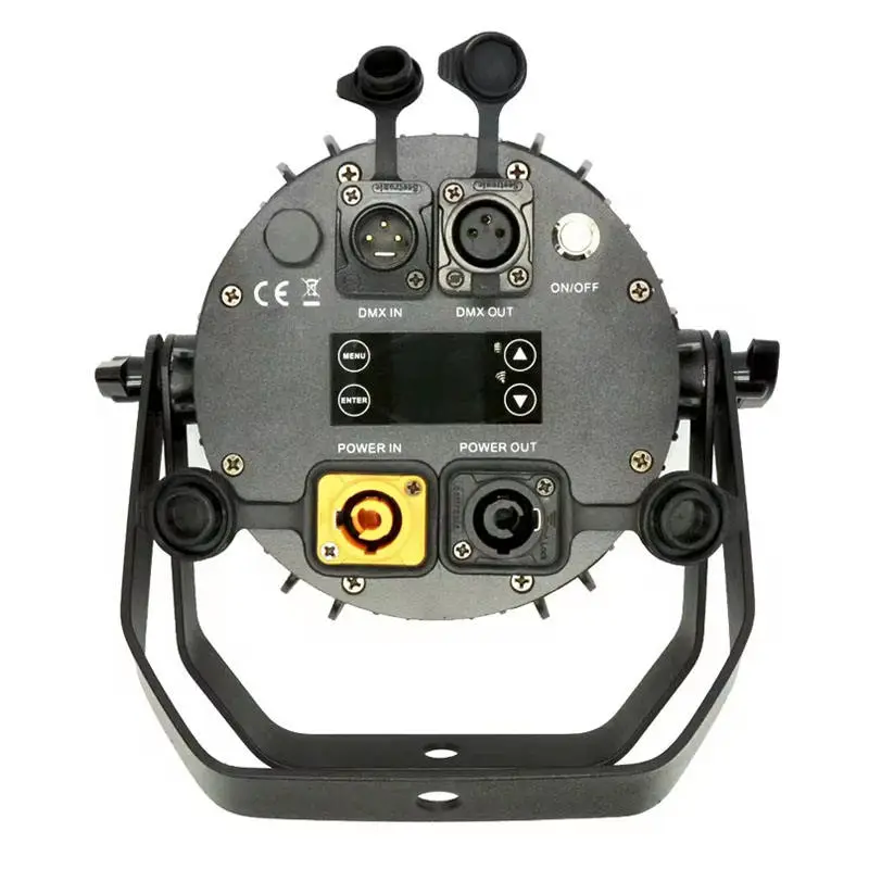 AOPU 6*18W RGBWA+UV 6in1 LED Par Lights Uplights Battery Wireless Stage Lights IP65 Par Lights for Concert Club Wedding — image 6