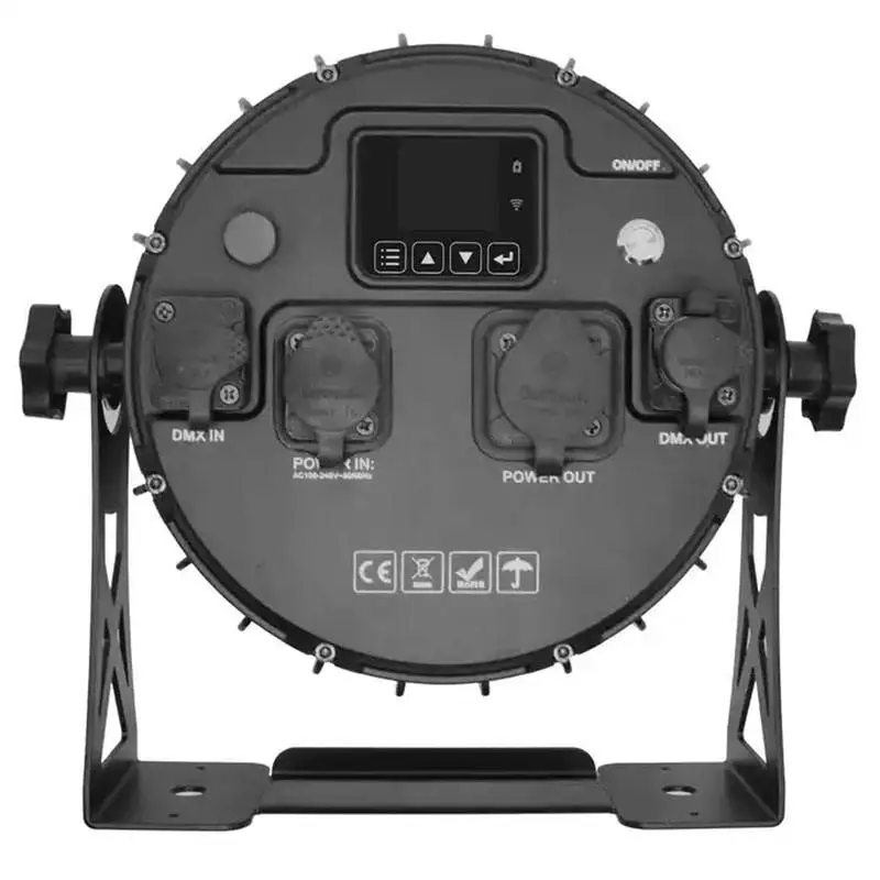 AOPU 12*15W RGBWA+UV 6in1 Led Par Lights Stage Lights Uplights Battery Wireless Par Lights for Wedding Party Club — image 3