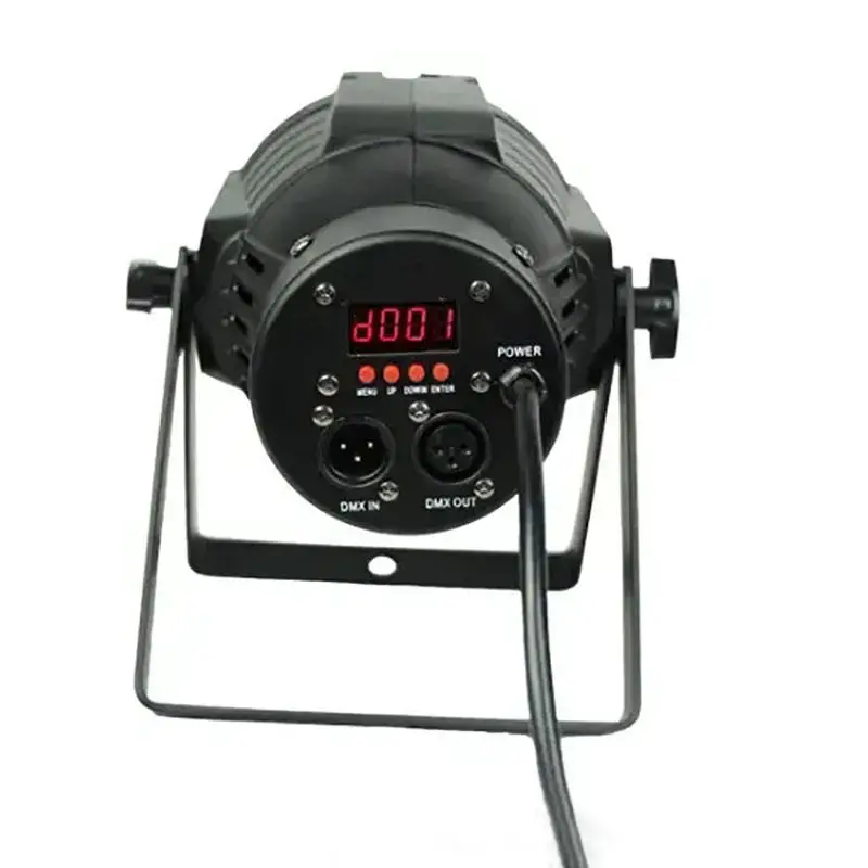 AOPU Factory Mini 7*10w Stage Lighting Equipment Led Par Par 64 Led Rgbw 4in1 Luces Led Par Light for Club Party — image 5