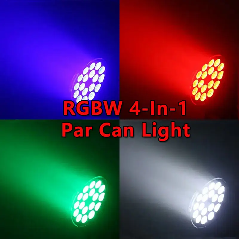 Waterproof 18x10w RGBW 4In1 LED Par Light IP65 for Events Restaurants Hotels Weddings DJ — image 6