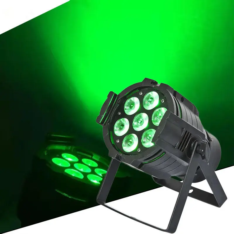 AOPU 7Pcs 10W 4In1 Waterproof Led Par Light RGBW Par Can Stage Light for Wedding DJ Disco — view 1