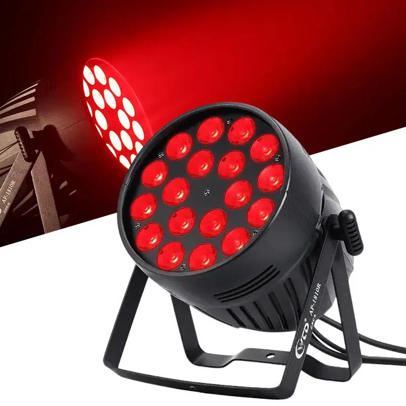 AOPU Aluminum Alloy 6IN1 18x18W Par LED Lights DJ Equipment 18x18w Led Par StageLight for Hotels DJ Club — view 1