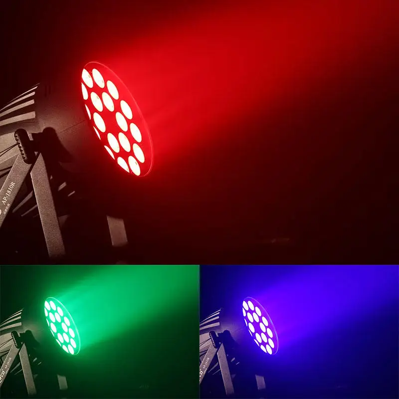 AOPU Aluminum Alloy 6IN1 18x18W Par LED Lights DJ Equipment 18x18w Led Par StageLight for Hotels DJ Club — image 6