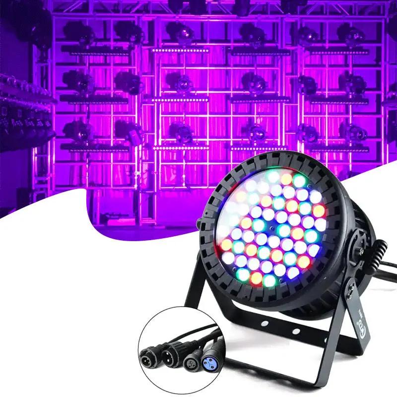 AOPU New Arrival High Quality LED Par Light Par LED 54x3W RGBW DJ Par Light for Wedding Disco — view 1