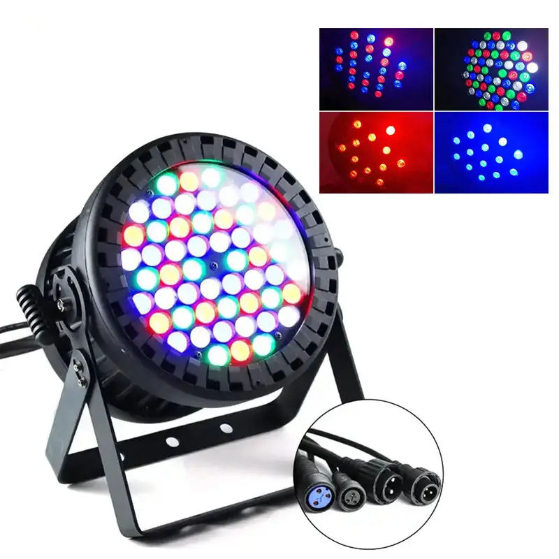 AOPU New Arrival High Quality LED Par Light Par LED 54x3W RGBW DJ Par Light for Wedding Disco — image 3