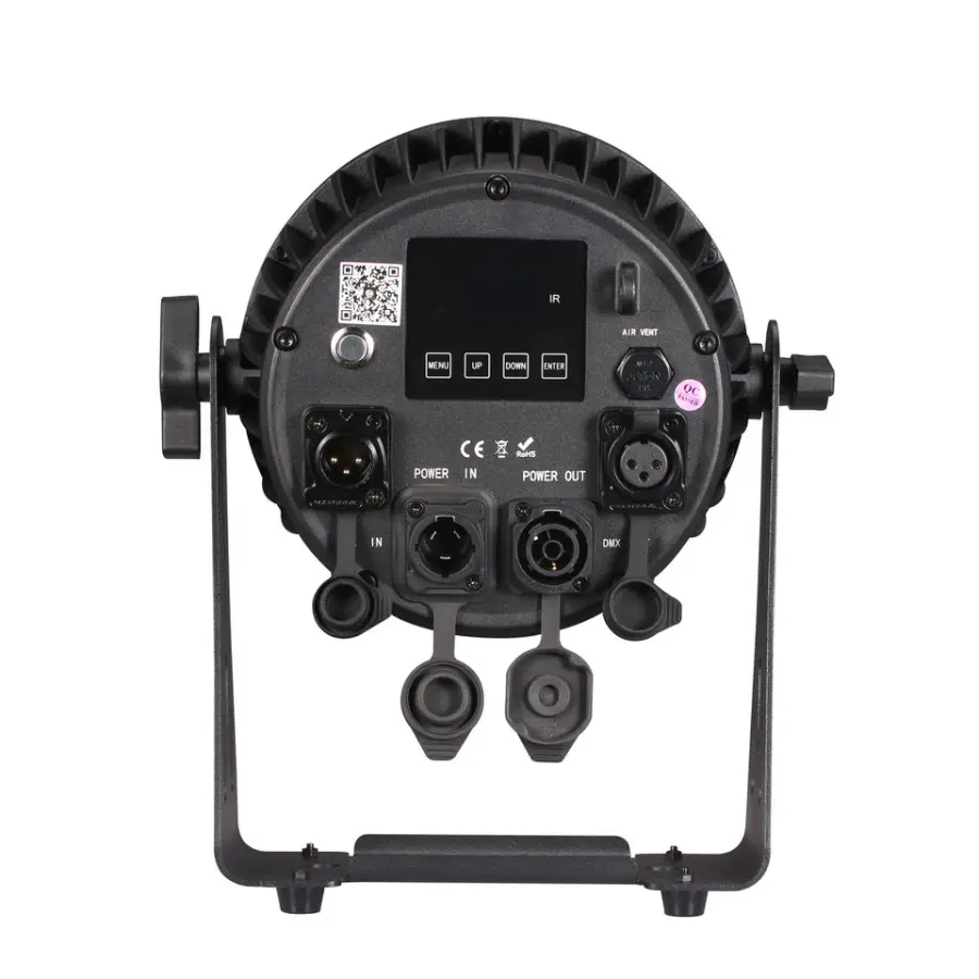 AOPU 6PCS 20W Waterproof LED Par Lights Battery Par Can Stage Light for Wedding Party — image 3