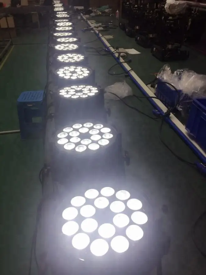 Cheap Rgbw Led Par 4in1 18x10w Light Par Can Led Wash Effect Led Par Light Stage Lighting — image 3