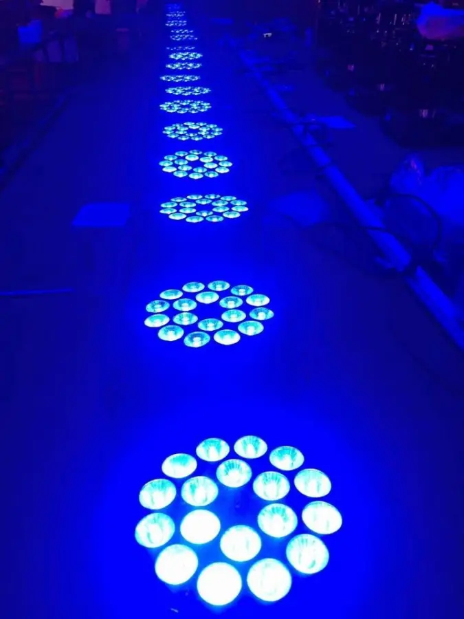 Cheap Rgbw Led Par 4in1 18x10w Light Par Can Led Wash Effect Led Par Light Stage Lighting — image 4